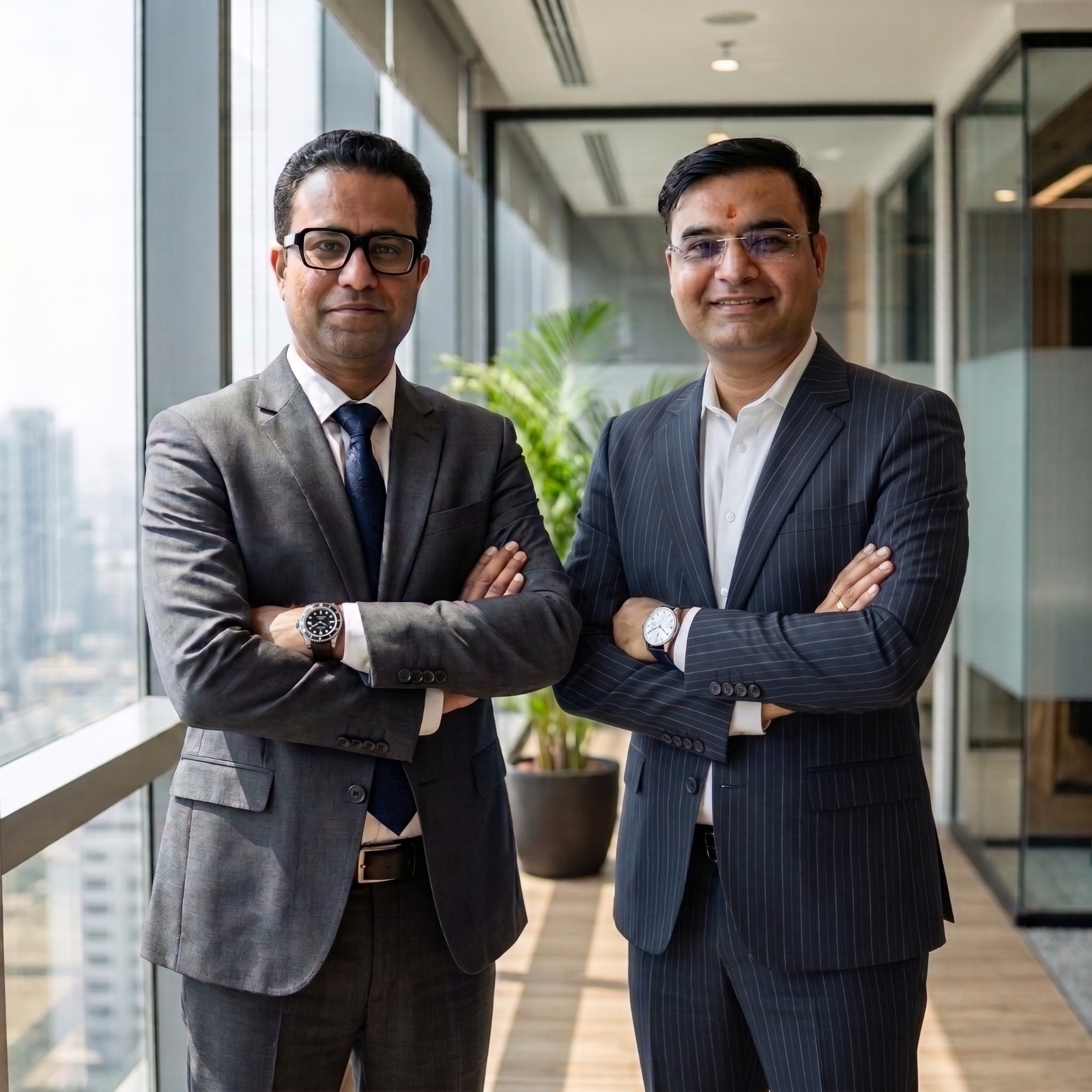 Adarsh Malpani and Vikram Bajaj